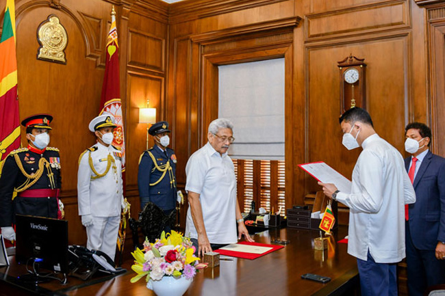 නව කැබිනට් අමාත්‍යවරු 04 ක් අද දිවුරුම් දෙති.