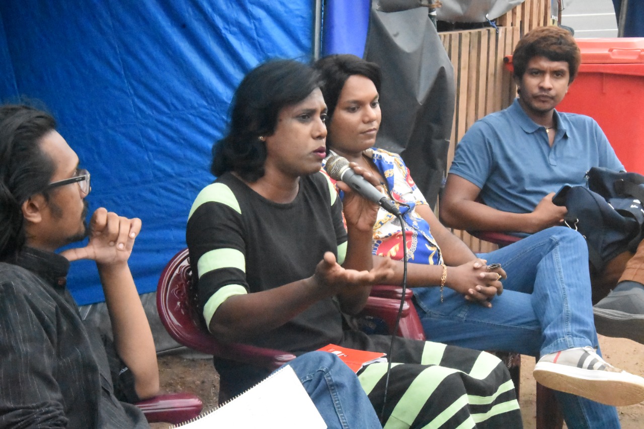 සමරිසි ප්‍රජාවත් අරගලයට.