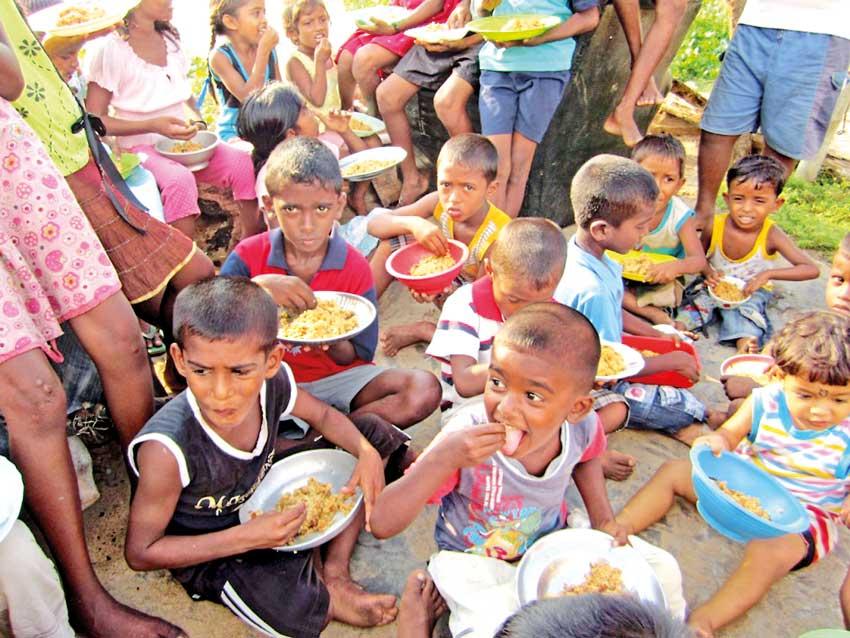 80% of children in Giruwapattu are malnourished