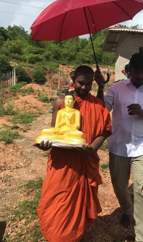 දෙමළ ජනයාගෙත් ආණ්ඩුවෙත් විරෝධය මැද බොරළුකන්ද විහාරය ඉදිකෙරේ දෙමළ ජනයාගෙත් ආණ්ඩුවෙත් විරෝධය මැද බොරළුකන්ද විහාරය ඉදිකෙරේ