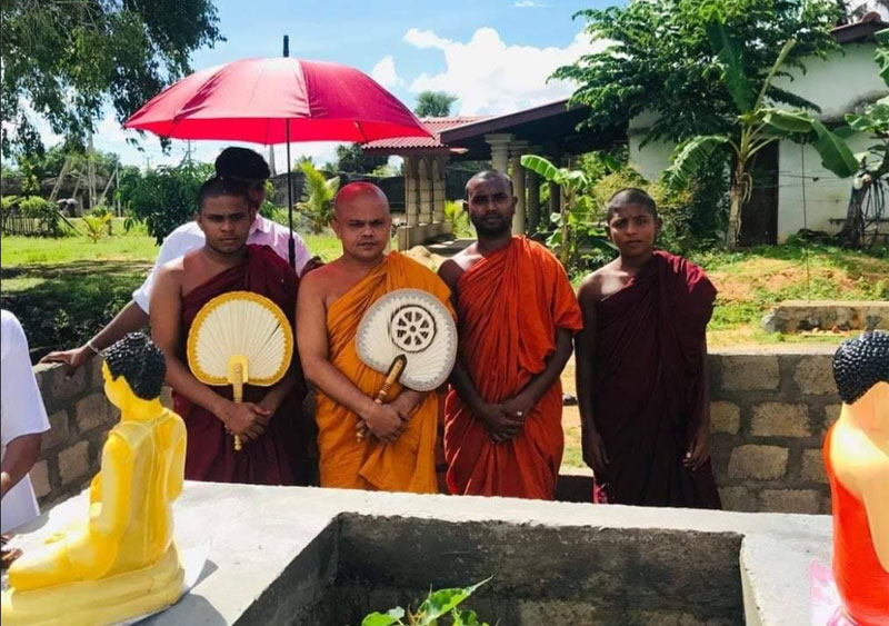 දෙමළ ජනයාගෙත් ආණ්ඩුවෙත් විරෝධය මැද බොරළුකන්ද විහාරය ඉදිකෙරේ දෙමළ ජනයාගෙත් ආණ්ඩුවෙත් විරෝධය මැද බොරළුකන්ද විහාරය ඉදිකෙරේ