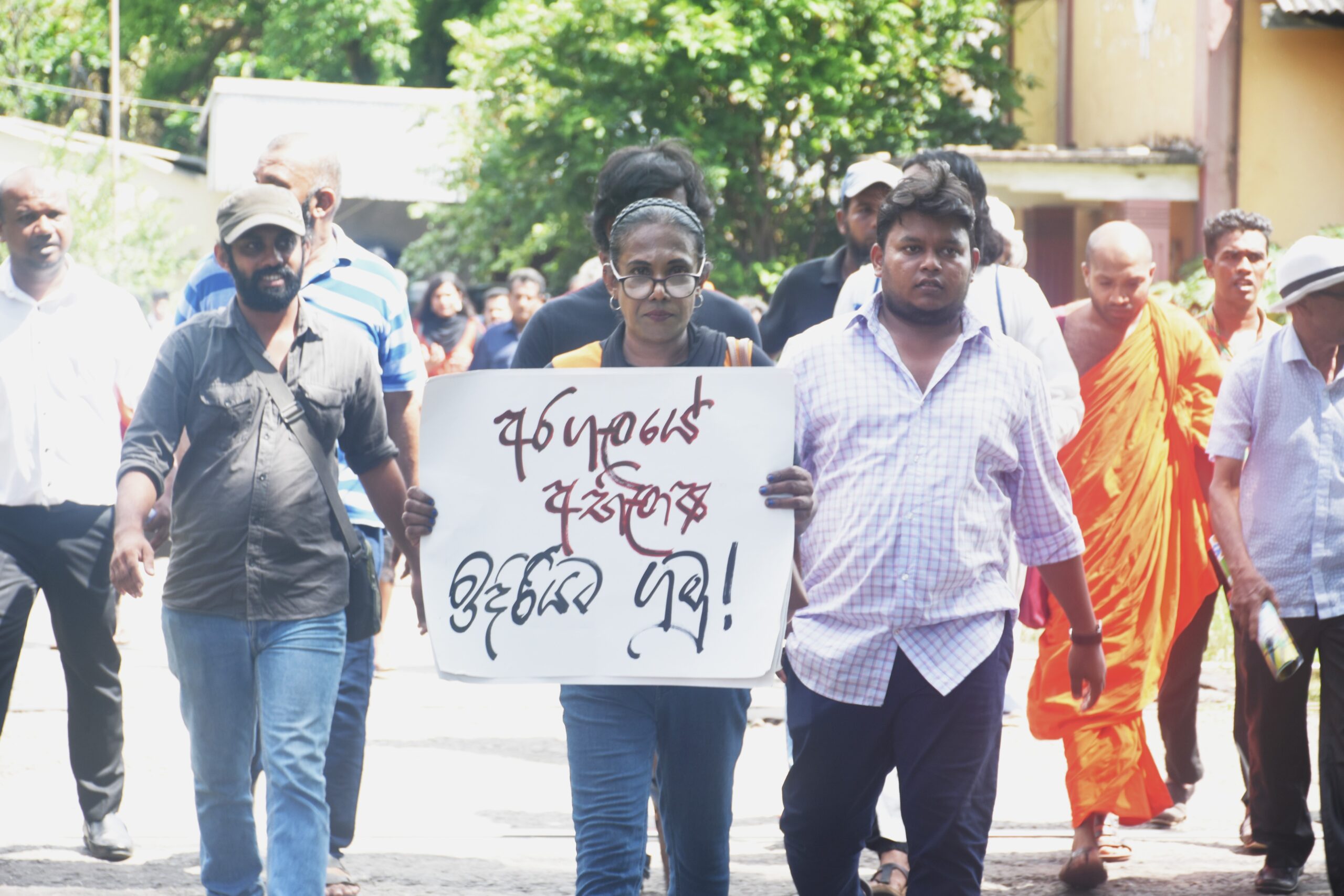 ගාලුමුවදොර අරගලයට වසර දෙකයි!