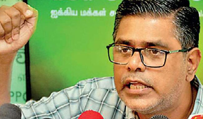 පලස්තීනය සම්බන්ධව ආන්ඩුවේ දෙබිඩි පිළිවෙත හෙළි වෙයි -සජබ පාර්. මන්ත්‍රී මුජ්බර් රහුමාන්