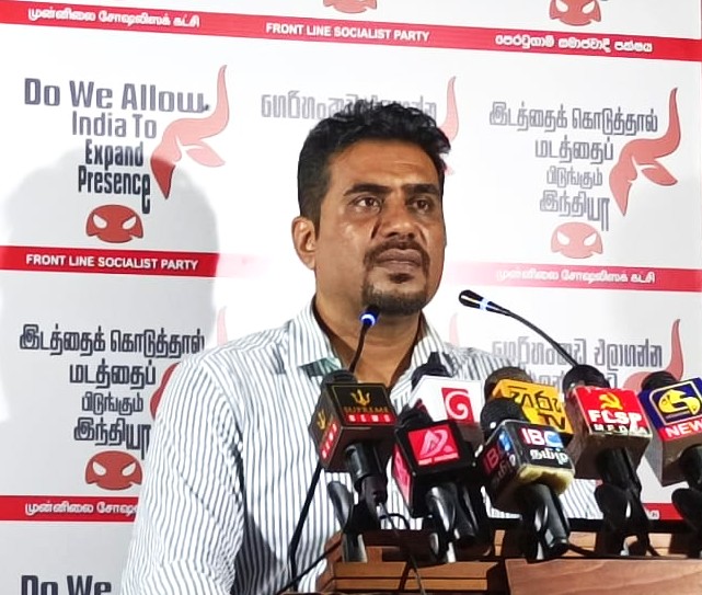 ඉන්දියාවට ගෙරිහංකඩක් එළාගන්න ඉඩ දෙනවාද? -දුමින්ද නාගමුව ඉන්දියාවට ගෙරිහංකඩක් එළාගන්න ඉඩ දෙනවාද? -දුමින්ද නාගමුව