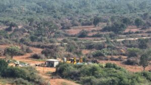 ආණ්ඩුව නිහඬව සිටිය දී සමාගම් 17 ක් නීති විරෝධීව අක්කර 1000 ක හම්බන්තොට අලි නිජබිම් වනසයි